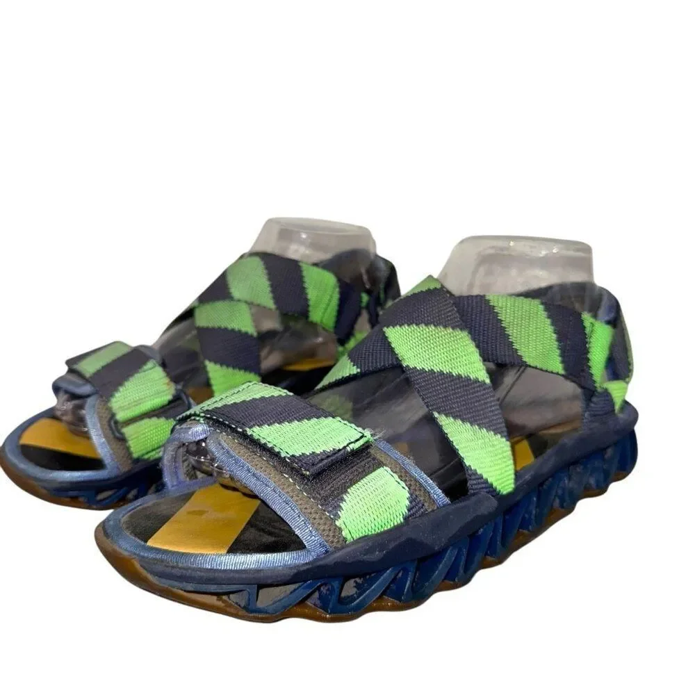 Camper X Bernhard Willhelm Himalayan Malibu Sandals 8 Chunky Zigzag Gorpcore